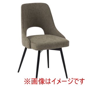 萩原 萩原 LC-4861PGY チェア PUグレー メーカー直送 代引不可 北海道沖縄離島不可
