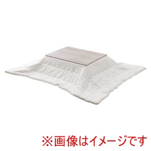 萩原 萩原 KOT-7350-105 メレンゲKF1924-WH こたつ うす掛け 布団 2点セット グレイッシュホワイト ホワイト メーカー直送 代引不可 北海道沖縄離島不可