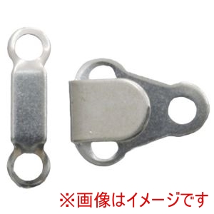 日本紐釦貿易 Nippon Chuko 日本紐釦貿易 カギホック 巾10×14mm 5組入 検針器対応 白 FK500-00