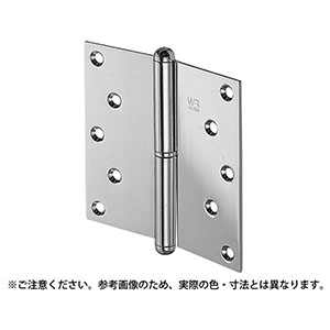シロクマ シロクマ BS-102L キャノン二管丁番 左 102×102 仙徳