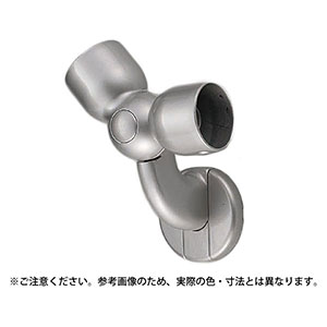 シロクマ シロクマ BR-614 C形ブラケット L自在コーナー 32 AG