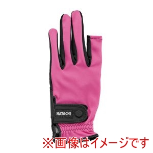 羽立工業 ＨＡＴＡＣＨＩ ハタチ BH8080 グラウンドゴルフ マーカーホルダー付き ストレッチ手袋 ピンク 64 SM HATACHI