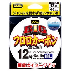 デュエル DUEL デュエル BIG フロロカーボン 100m 3号