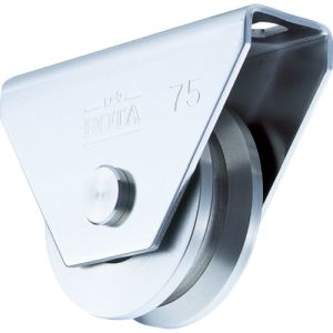 ヨコヅナ ヨコヅナ WBS-1205 ロタ ステン重量戸車 120mm V型
