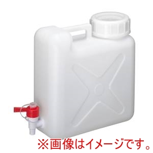 瑞穂化成工業 瑞穂化成工業 0316 ポリ活栓付平角缶 広口タイプ PH-10K 10L