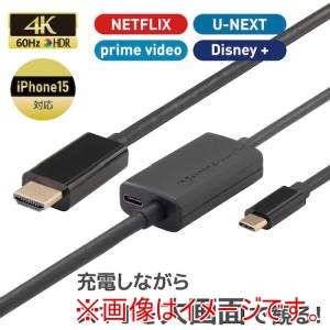 ラトック RATOC ラトック RS-UCHD4K60-1M USB Type-C to HDMI 変換ケーブル PD対応 1m