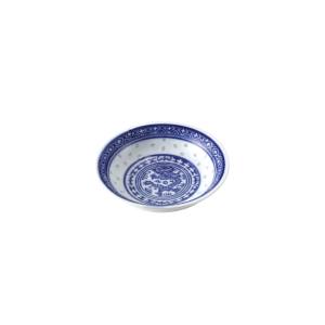 カンダ カンダ ホタル陶器 龍 調味皿 味石葉 4インチ