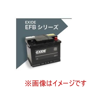 EXIDE EXIDE EFB-L2 欧州車バッテリー EXIDE EURO EFB メーカー直送 代引不可 北海道沖縄離島不可