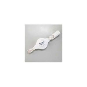 ミヨシ MCO モバイル巻取りLANケーブル MBR-EXLT1/WH