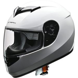 リード工業 LEAD リード工業 SF-12 フルフェイスヘルメット ホワイト Lサイズ LEAD