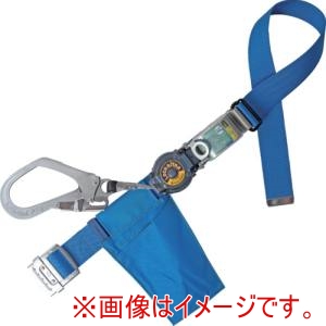 藤井電工 TSUYORON 藤井電工 TB-LRN-599-BL4-M-JAN-BP 胴ベルト型墜落制止用器具 巻取タイプ ロック機構付き ロックリトラ 青 Mサイズ 幅50MM×長さ1200MM