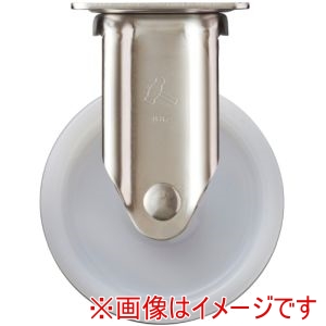 ハンマーキャスター HAMMER CASTER ハンマーキャスター 320SRP-N75 ステンレス製プレート式キャスター 固定 車輪径75mm ナイロン車輪 Sシリーズ