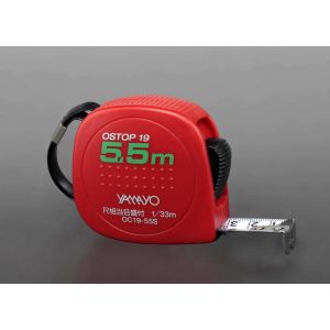 ヤマヨ測定機 YAMAYO ヤマヨ測定機 OC19-55S オストップコンベックス尺付き 5.5m