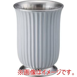 松村工芸 松村工芸 フルートカップL MC-2406 グレーシルバー 155-2406-215