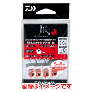 ダイワ DAIWA ダイワ 月下美人 SWライトジグヘッド SS 夜光 1.0g フック 8 DAIWA