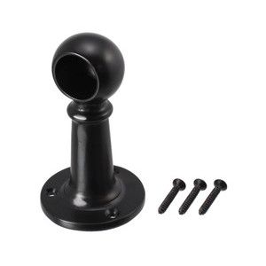 ハイロジック HILOGIK ハイロジック 37515 首長ブラケット 止 16mm ブラック 1個入 00037515-001