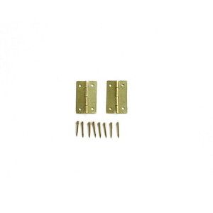 ハイロジック HILOGIK ハイロジック P-649 真鍮細蝶番 22mm 2枚入 00071649-001