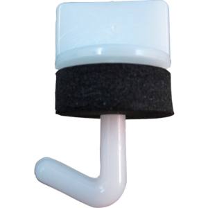 ダイドーハント DAIDOHANT ダイドーハント ワンタッチプラフック 10入り19mm 白 1箱 袋 =10本入 10102280