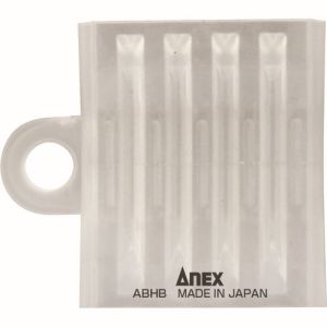 兼古製作所 アネックス Anex アネックス ABHB-5CW 5本組ビットホルダー クリアホワイト Anex 兼古製作所