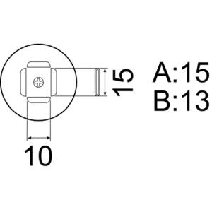 白光 HAKKO 白光 A1141B ノズル PLCC ホットエアー用 HAKKO