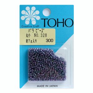 トーホー トーホー 丸小 バラビーズ 外径 約2.2mm 約7g入り No.328 サニー MSB-328-BA