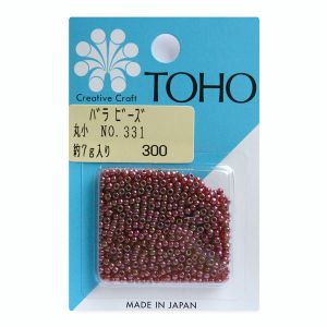 トーホー トーホー 丸小 バラビーズ 外径 約2.2mm 約7g入り No.331 サニー MSB-331-BA