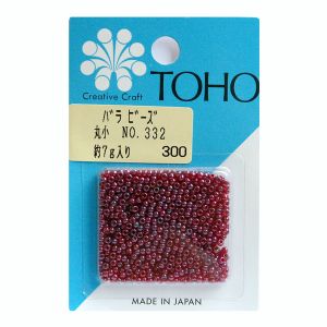 トーホー トーホー 丸小 バラビーズ 外径 約2.2mm 約7g入り No.332 サニー MSB-332-BA
