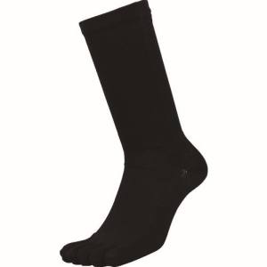 福徳 福徳 4074-2P-L 最強装備5本指ソックス 黒