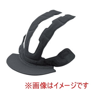 オージーケーカブト OGK KABUTO オージーケーカブト 補修パーツ グロッスベNT インナーパッドバイザー ブラック OGK KABUTO