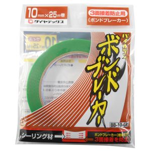 ダイヤテックス ダイヤテックス BB-10-GR-10MM パイオラン シーリング用マスキングテープ ボンドブレーカー10mmX25m