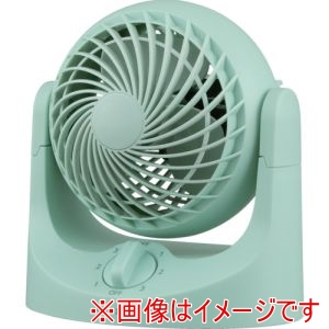 アイリスオーヤマ アイリスオーヤマ TAF-MKM10N-G 207015 卓上扇 マカロン型mini 固定式 グリーン