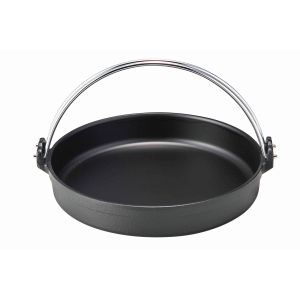 中部コーポレーション トキワ 鉄 すきやき鍋 黒 ツル付 28cm SY-11 中部コーポレーション