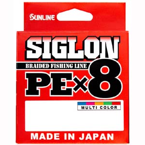 サンライン SUNLINE サンライン シグロン PE×8 マルチカラー 150m 1号