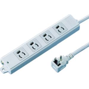 サンワサプライ SANWA SUPPLY 工事物件タップ(4個口・3m) TAP-K4L-3