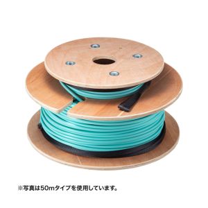 サンワサプライ SANWA SUPPLY サンワサプライ HKB-CSOM3LCLC-200 コード集合型 光ファイバケーブル マルチ50ミクロン mOM3 LC×2-LC×2 200m