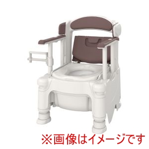 アロン化成 アロン化成 532-956 ポータブルトイレFX-30 らくゾウくん アースブラウン 標準 メーカー直送 代引不可 北海道沖縄離島不可