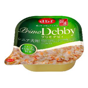 デビフペット d.b.f デビフペット プリモデビィ シニア犬用 ササミ&すりおろし野菜 95g