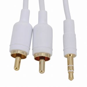オーム電機 OHM オーム電機 AudioComm iPod対応 オーディオケーブル 1.8m 01-7002 IP-C18SR-W