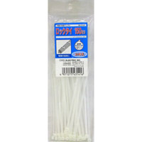オーム電機 OHM オーム電機 ロックタイ 150mm 30本入 白 LT-150W30WH 04-3141