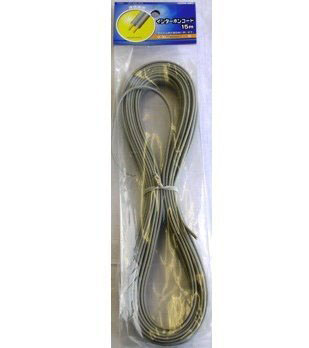 オーム電機 OHM オーム電機 インターホンコード 20m 灰 VFF-030-20H 04-7414