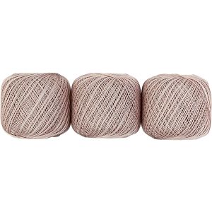 オリムパス オリムパス エミーグランデ レース糸 合細 Col.160 ピンク系 50g 約218m ｘ 3玉セット EMMY-160
