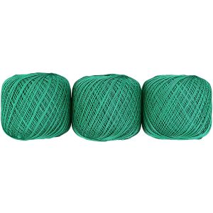 オリムパス オリムパス エミーグランデ レース糸 合細 Col.200 グリーン系 50g 約218m ｘ 3玉セット EMMY-200