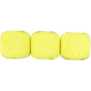 オリムパス オリムパス エミーグランデ レース糸 合細 Col.541 イエロー系 50g 約218m ｘ 3玉セット EMMY-541