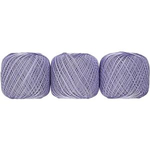 オリムパス オリムパス エミーグランデ レース糸 合細 Col.623 ブルー系 50g 約218m ｘ 3玉セット EMMY-623