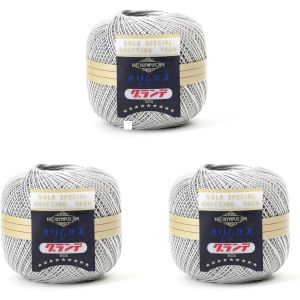オリムパス オリムパス レース糸 エミーグランデ 50g玉巻 約218m 同色3玉入 col.481 EMMY-481