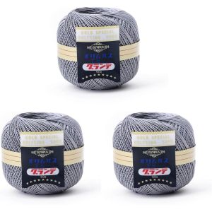 オリムパス オリムパス レース糸 エミーグランデ 50g玉巻 約218m 同色3玉入 col.485 EMMY-485