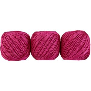 オリムパス オリムパス エミーグランデ カラーズ レース糸 合細 Col.155 ピンク系 10g 約44m 3玉セット EMMYC-155