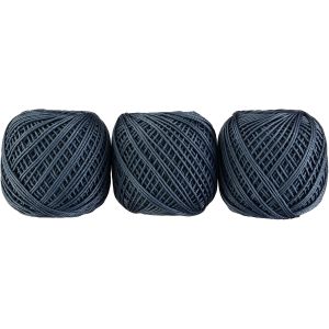 オリムパス オリムパス エミーグランデ カラーズ レース糸 合細 Col.316 ブルー系 10g 約44m 3玉セット EMMYC-316