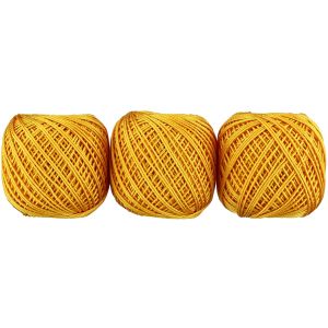 オリムパス オリムパス エミーグランデ カラーズ レース糸 合細 Col.555 オレンジ系 10g 約44m 3玉セット EMMYC-555