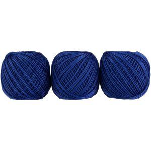 オリムパス オリムパス エミーグランデ カラーズ レース糸 合細 Col.355 ブルー系 10g 約44m 3玉セット EMMYC-355
